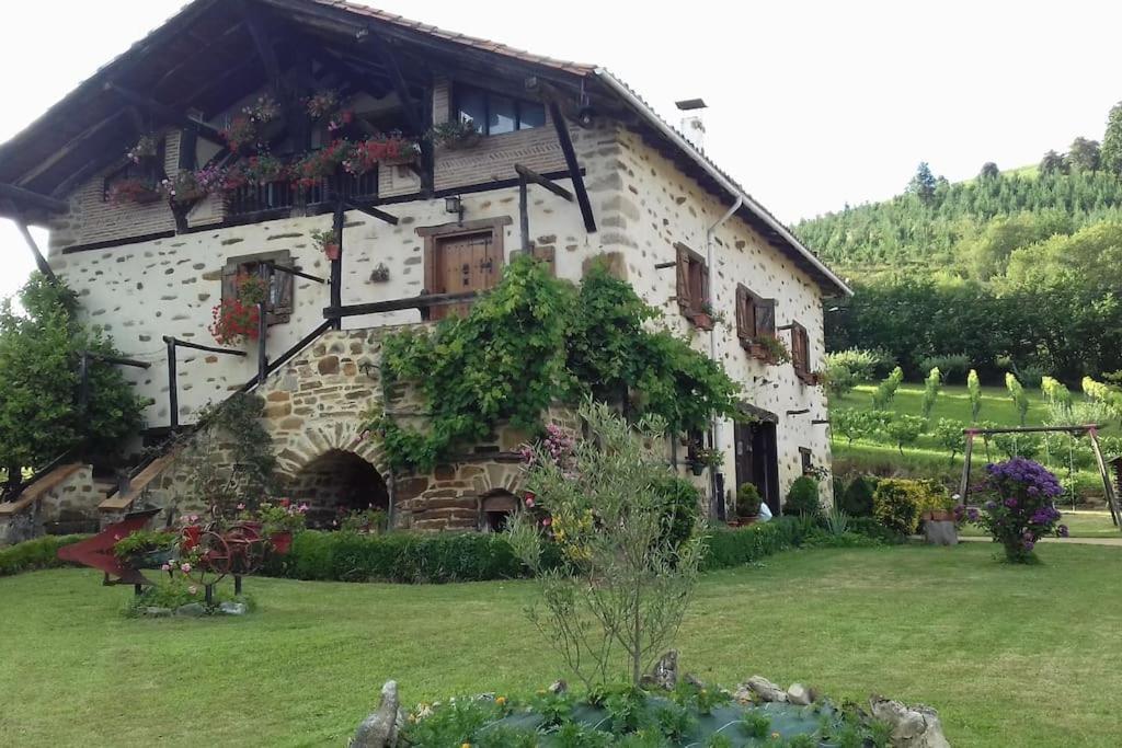 Caserio Vasco Con Piscina Y Barbacoa Orozko Εξωτερικό φωτογραφία