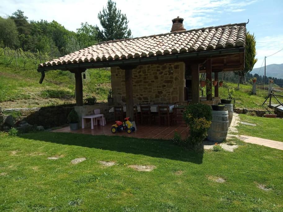 Caserio Vasco Con Piscina Y Barbacoa Orozko Εξωτερικό φωτογραφία