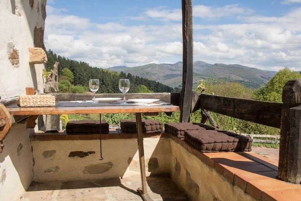 Caserio Vasco Con Piscina Y Barbacoa Orozko Εξωτερικό φωτογραφία