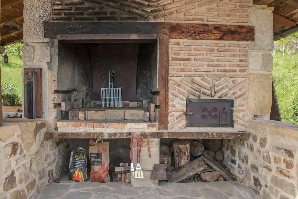 Caserio Vasco Con Piscina Y Barbacoa Orozko Εξωτερικό φωτογραφία